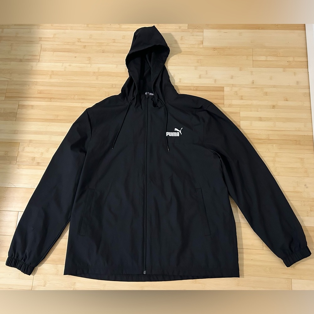 Black Puma Men’s Windbreaker Size XL